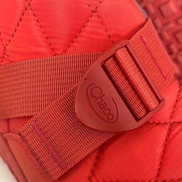 CHACO Ramble Puff Quilted Ankle Boot Red Clay Men’s NEW - Picture 4 of 9